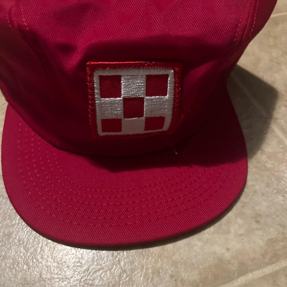 VTG Purina checkerboard embroidered fitted hat
